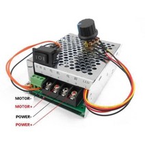 DT PWM 모터속도조절기 40A DC10-50V 정회전 역회전, 1개