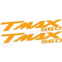 야마하 호환 반사 오토바이 스쿠터 스티커 엠블럼 로고 데칼 방수 액세서리 야마하 Tmax 500 530 560 TMAX500 Tmax560, [17] TMAX560 Yellow