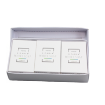 천연비누 식물성계면활성제 기미 주근께 개선 효과 화이트솝 비타민 플러스 비누 100g x 3개입 / case, 1개