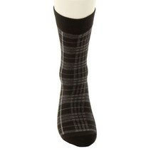 와코루 [갤러리아] 남]와코루 체크무늬 신사양말 WSP2102 BK