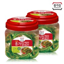 종가집 백열무물김치1.2kg x 2, 단품