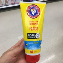 Surf Life Saving Sunscreen Sport Spf 50+ 호주 스포츠 선크림 200mlx2팩, 1개, 200ml