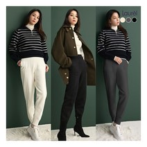 [라우렐] () 눈꽃기모 조거 팬츠