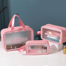 방수 수영 운동 목욕 여행용 화장품 속옷 비닐 투명 파우치 케이스 가방