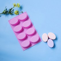 비누만들기 석고방향제제작 실리콘 비누몰드 원형 타원형, 기본비누몰드-원형