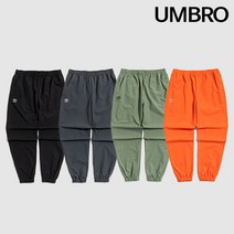엄브로 루즈핏 베이직 우븐 웜업 조거팬츠 UM323CPT91