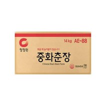 청정원 감칠맛 중화춘장 짜장 지함 대용량 업소용 식자재 별미 풍미 볶음밥소스 간단한요리 간편식 14kg, 7개
