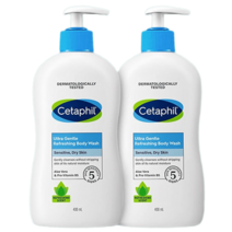 세타필 젠틀 민감성 수분 바디워시 리프레쉬(산뜻한향) 400ml x 2개, 리프레쉬(산뜻한향) 2개