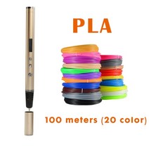 3d pen scribble pen oled pla abs filament 3d printer 크리스마스 선물 lapiz 3d printing pen for school 3d 연필, 100미터 평면, 2-협력사