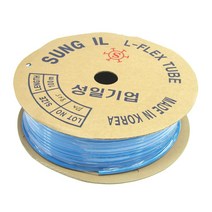 성일/우레탄호스(청) 2 4 5 6.5 8mm 에어호스