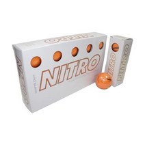 니트로 화이트 아웃 골프공 15팩, Orange