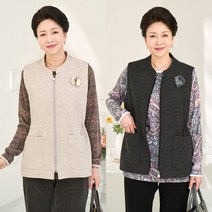 로즈맘 [엄마옷 로즈맘] 로니진주스트링조끼
