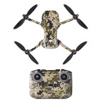 미니 2 스티커 스킨 PVC 보호 방수 드론 바디 암 원격 제어 DJI Dron 악세사리 489833, 6-Desert Camo