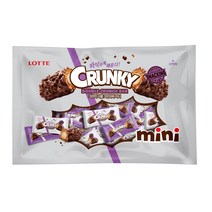 롯데제과 크런키 더블크런치바 미니, 418g, 7개