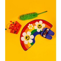 위글 발매트 - Smile Rainbow Floor Mat PWIKR410074