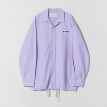 브이투 옥스포드 와펜 스트링셔츠_퍼플 - PURPLE 126569