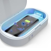 스카이 케어 UV300 스마트폰마스크 UV 자외선 살균기, 화이트