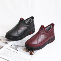 발편한 슬립온 중년 여성 엄마 겨울운동화선물