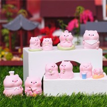 스타크래프트 우주등 붐 놀이 핸드폰 블라인드 어린이 장난감 컴퓨터 책상 장식품 생일 선물 도매, 1135-21 돼지 식당 1개, 미니시리즈