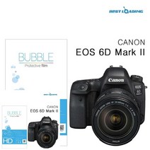 버블 HD강화필름 2장 캐논 EOS 6D MARK 상단포함 캐논보호필름 캐논카메라액정필름, 2개