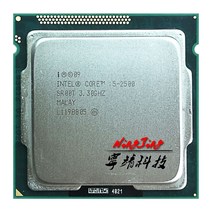 인텔 코어 i5-2500 i5 쿼드 스레드 CPU 프로세서 6M 95W LGA 1155 3.3 GHz, 한개옵션0