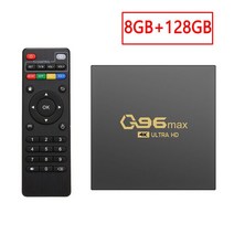 OTT셋톱박스 Amlogic-IPTV Q96 맥스 스마트 TV 셋탑박스 안드로이드 11 S905L 쿼드 코어 2.4G 와이파이 4K, 03 8GB 128GB_02 Eu 플러그