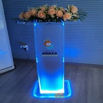 아크릴강연대 강의대 교탁 소강 교탁 연설대, C