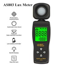 분광광도계 As803 조도계 luxfc 사진 디지털 럭스 미터 통합 조도계 환경 계