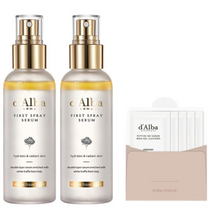 달바 화이트 트러플 퍼스트 스프레이 세럼 100ml 2개 + 약산성 젤 클렌저 15ml 3세트, 상세페이지 참조