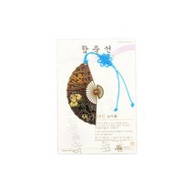 전통책갈피-훈민정음부채[국화] 외국인선물한국기념품