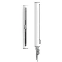BRUSH 1+1 이어폰 클리닝 올인원 청소 키트 세트, 화이트, 블랙