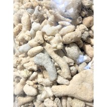 뼈산호사 10mm-40mm 1L 바닥재 여과제 어항꾸미기