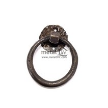 고전풍 엔티끄 주물 링 가구손잡이 튼튼한손잡이 핸들, 주물링고리/30mm