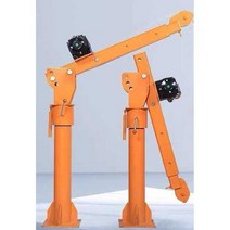차량용크레인 1톤 트럭 운반 견인 이동식, 12v800kg(유선제어모델)