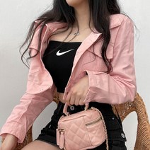 입꼬 마가렛 데일리 크롭 숏 야상 자켓4color