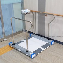 휠체어 전자저울 디지털 체중계 AD-6105, AD-6105NW(프린터X)