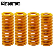 3D프린터부품 10S S4 Ender 3 용 가열 침대 스프링 다이 라이트 부하 압축 DIY 압출 길이 15/20/25mm 3D 프, 01 Yelloe 8x20_01 5pcs