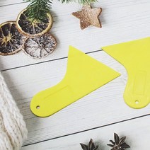 3인치 플라스틱 헤라 스크래퍼 삼각 셀프 시트지 주걱 타일 시공 벽지 퍼티 빠데 필름 썬팅지