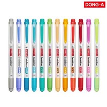 동아 트윈라이너 소프트 형광펜 낱개 양면, 골드