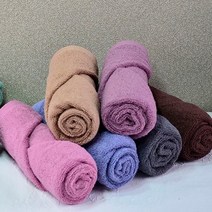 타올 샤이나 가정용 업소용 100g미용 수건, 10장, 빨강