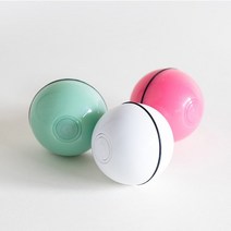 HBorui 스마트 롤링볼 강아지 고양이 움직이는 자동 장난감, 그린