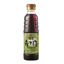 샘표 유기농 자연콩 양조간장, 350ml, 1개