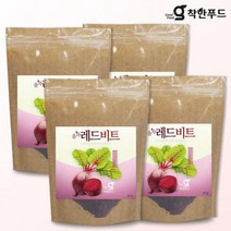 착한푸드 말린비트 레드비트차 60g 4봉지, 01. 비트차 60g 4개