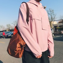 가바바 남성 후드티 아노락스타일 면이 좋은 긴팔티 G18900