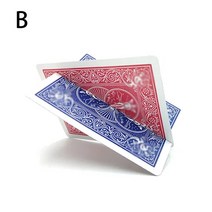 마술도구 염력 카드를 통한 컷 및 복원 카드 마술 트릭 교차 환각 특수 효과 소품 착시 거, 2.B