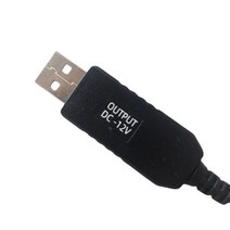 헬퍼솔 보조베터리 와이파이 케이블 5V 12V 라우터 USB 전원 9V/8.4V 어댑터 노트북 LED 라이트 블루투스 스피커, [01] 5V to 12V