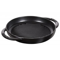 스타우브 퓨어 그릴팬 블랙 인덕션 IH, 26cm, 1개