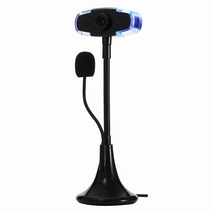 고화질 웹캠 바디캠 교사 학생용 1080P USB 카메라 HD 마이크 포함 데스크탑 컴퓨터 웹 흰색, 1.Black