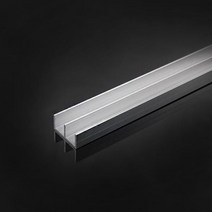 가이드레일 상 하부 레일 슬라이딩 유리문 진열장 가이드 부속, 단품