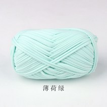 면 스틱백 전용 핸드메이드 방석 액세서리 diy 짜임 라지 굵은 털실 코바늘 라인, 18 민트 그린